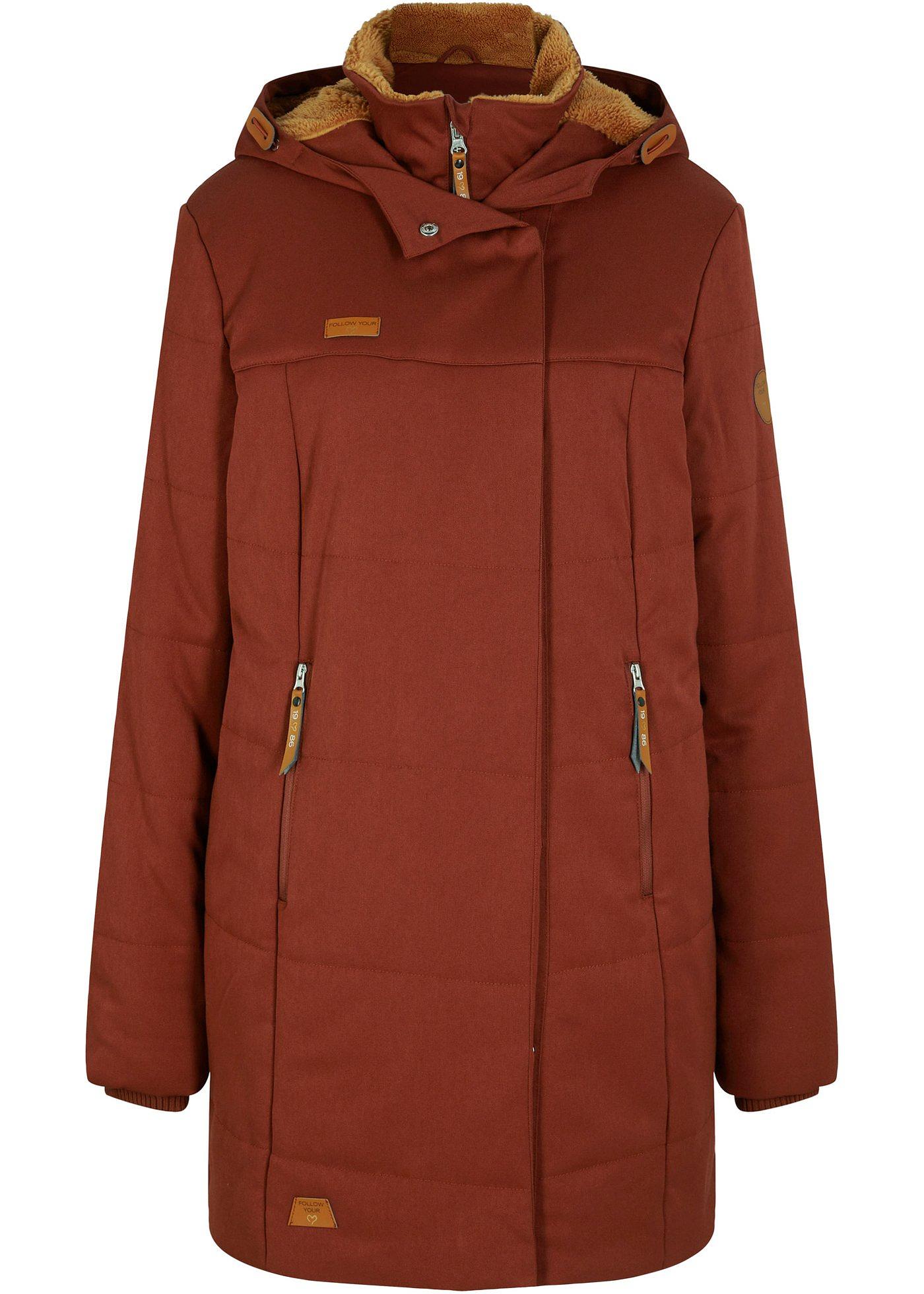 Veste matelassée avec détails synthétique imitation cuir