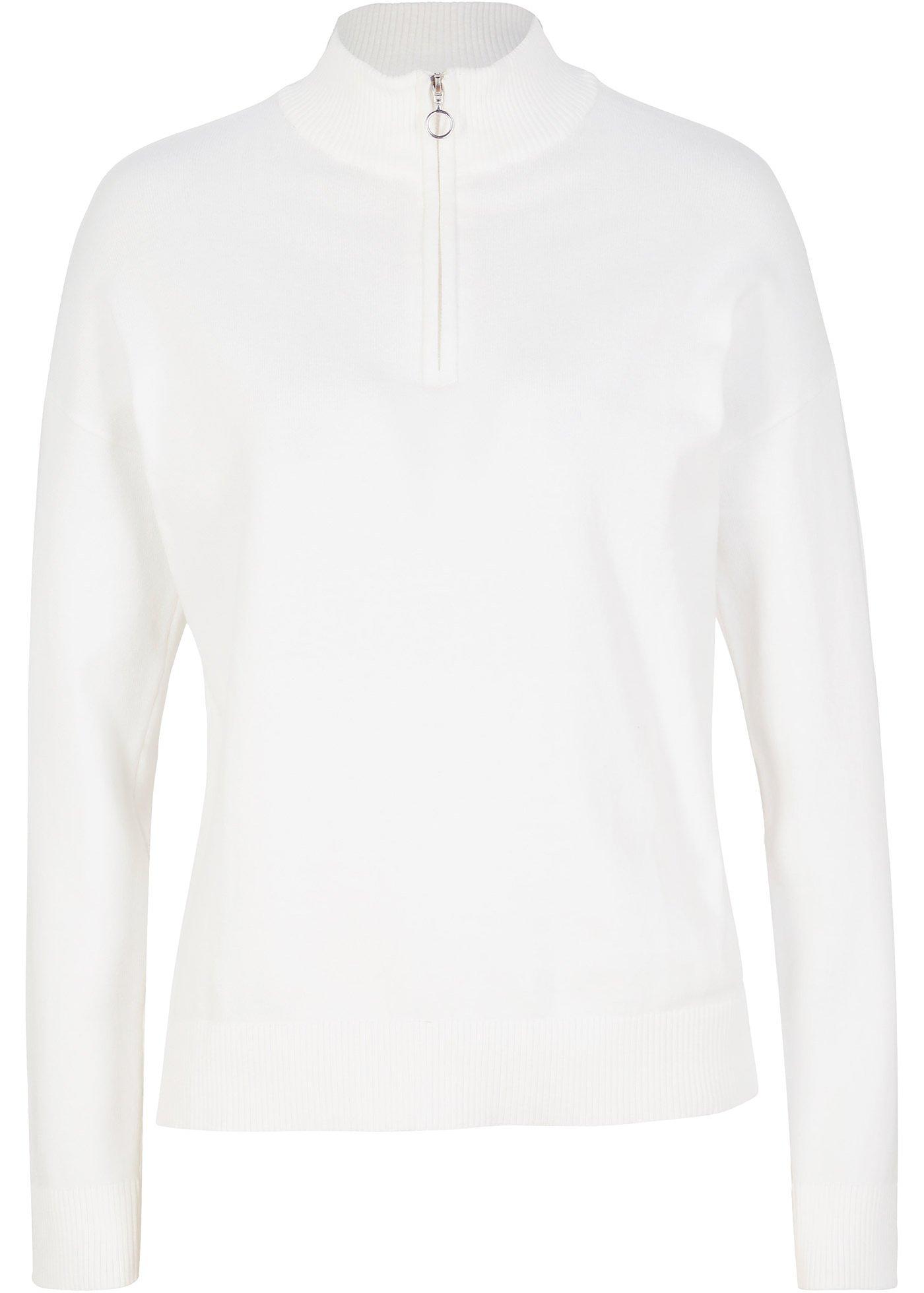 Pull en fine maille avec col camionneur