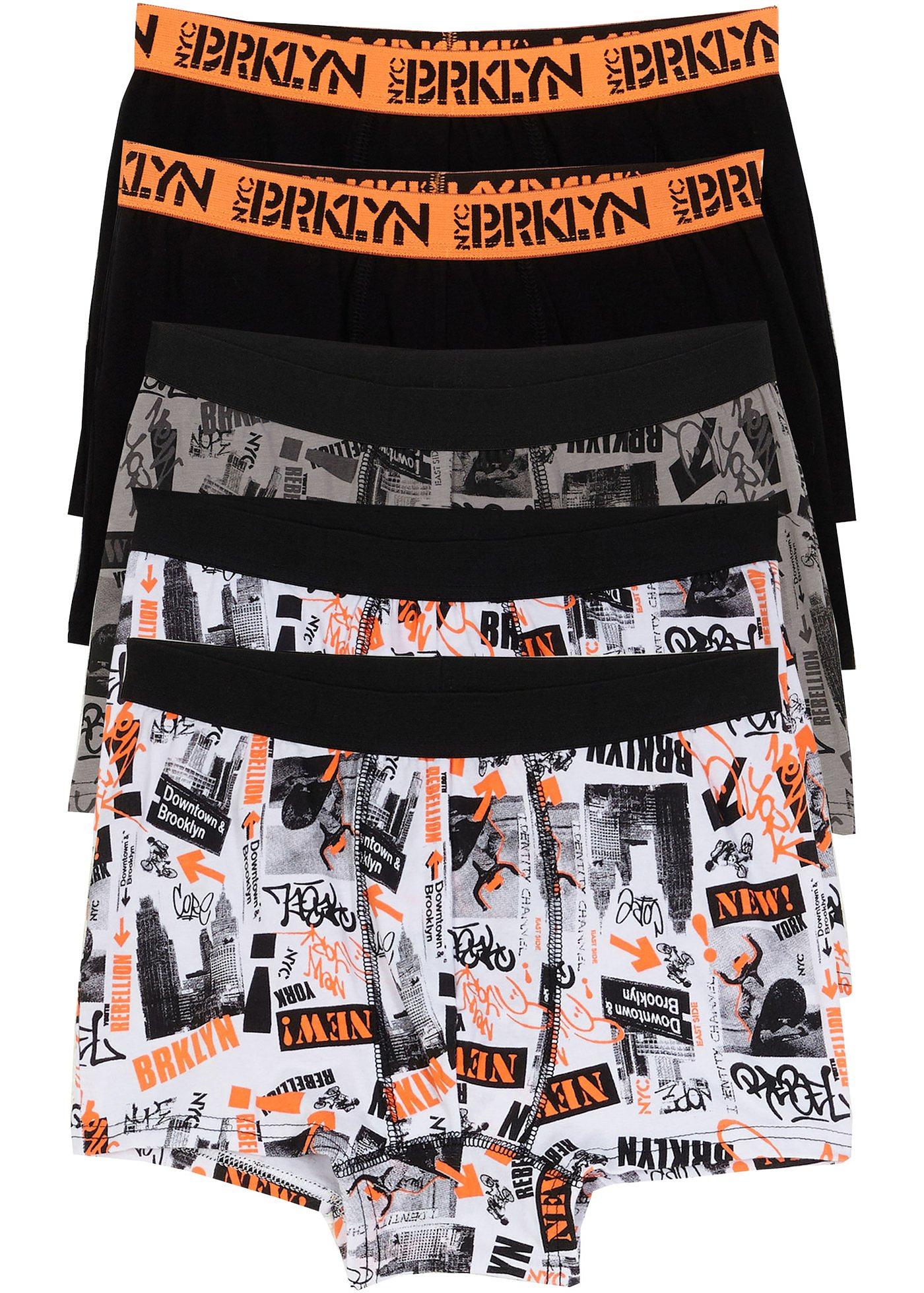 Lot de 5 boxers garçon