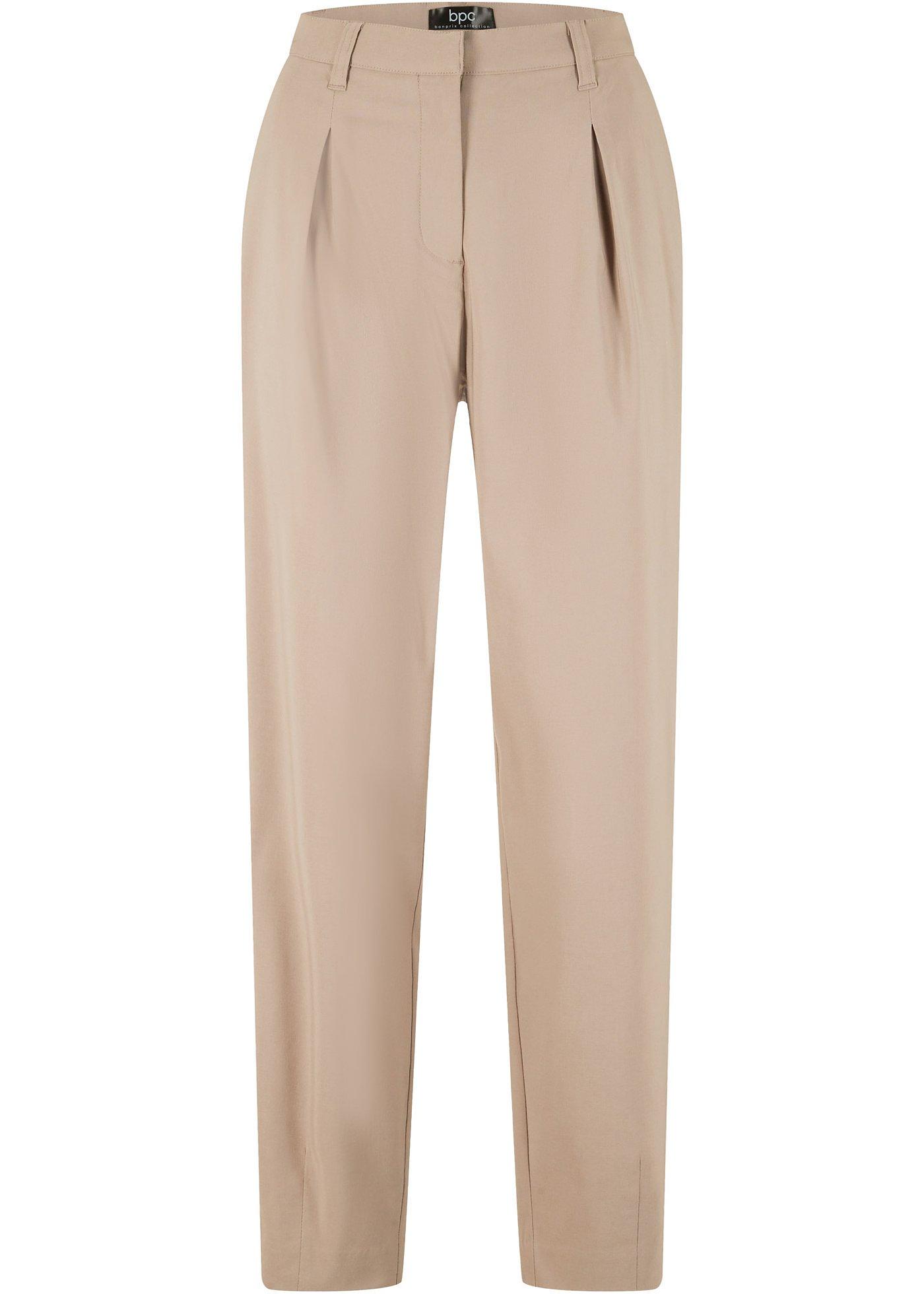 Pantalon barrel en bengaline