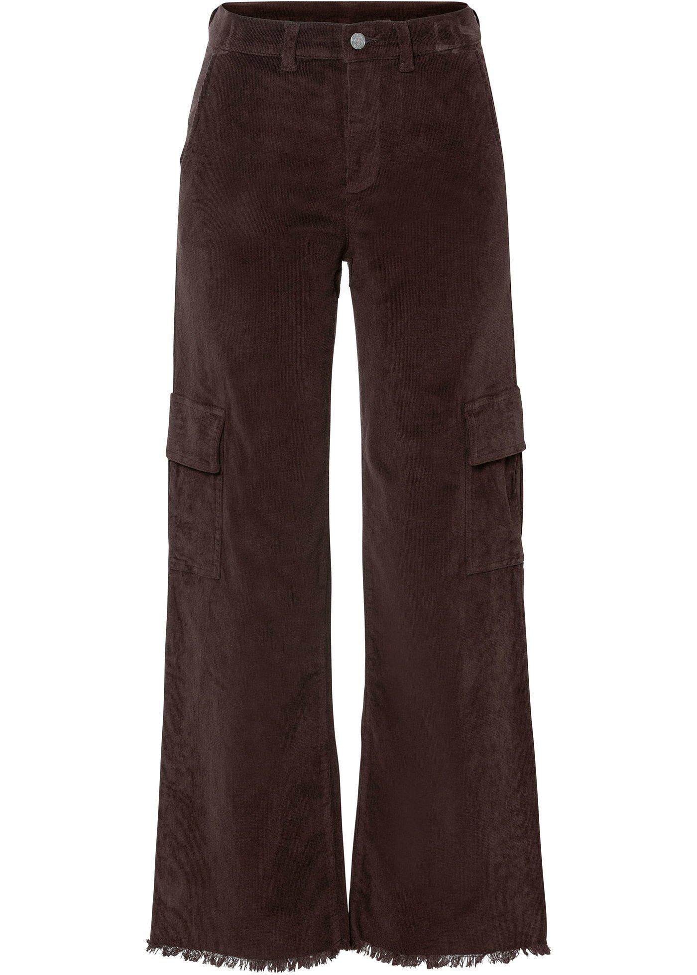 Pantalon Marlène en velours côtelé