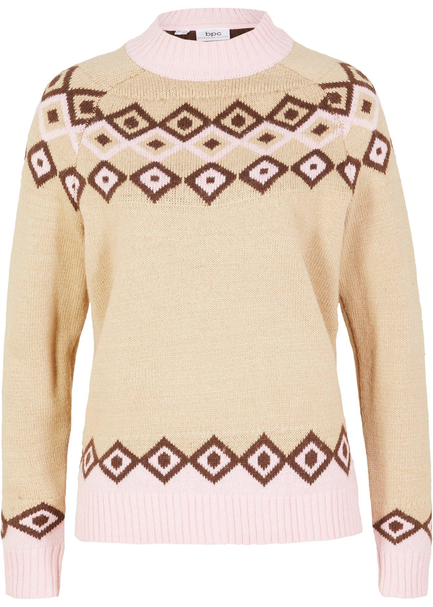 Pull norvégien en matière recyclée