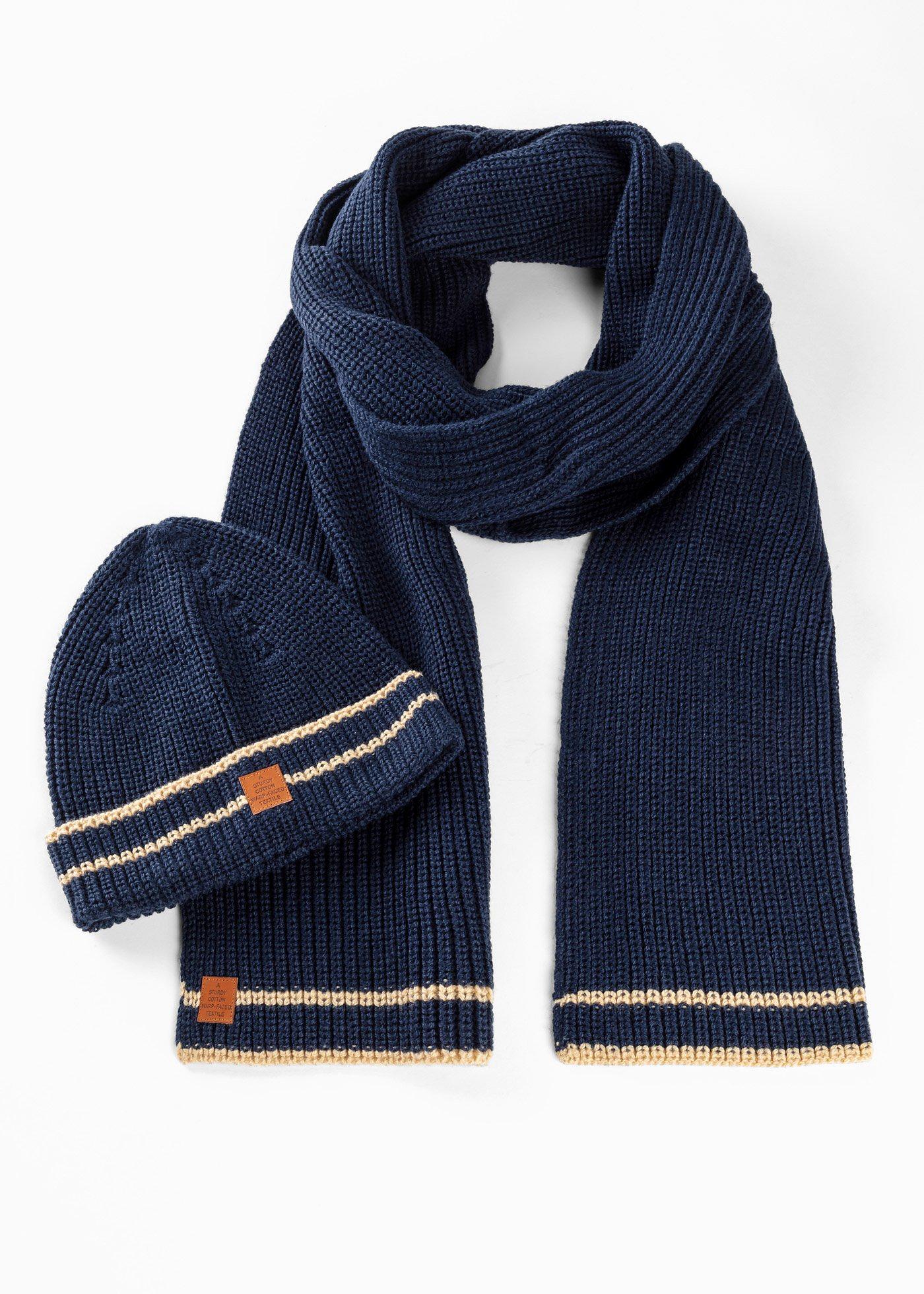 Écharpe et bonnet (Ens. 2 pces.)