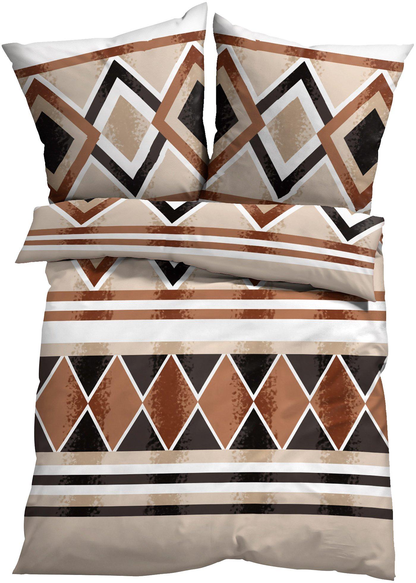 Parure de lit à motif ethnique