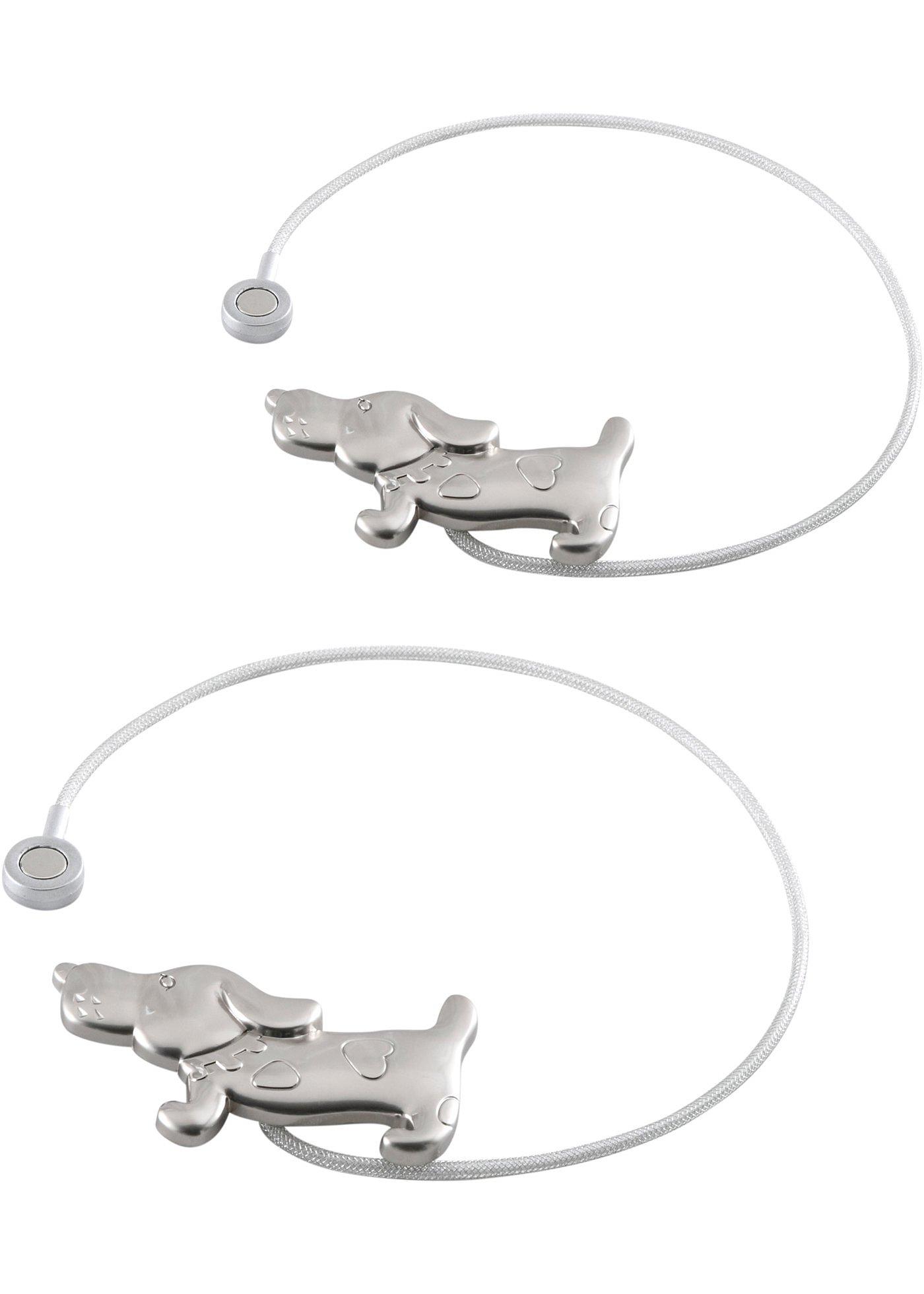 Lot de 2 embrasses motif chien