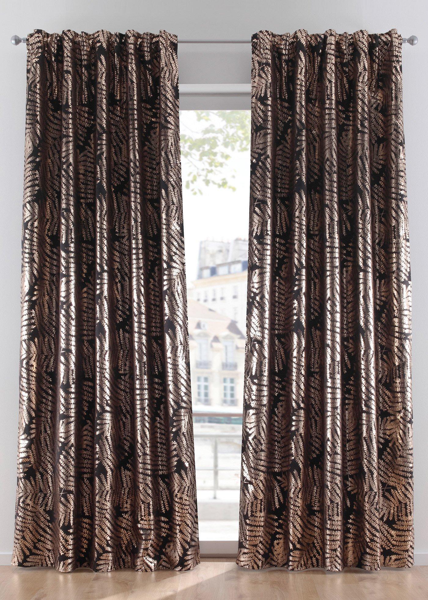 Panneau occultant à imprimé brillant (1 pce.)