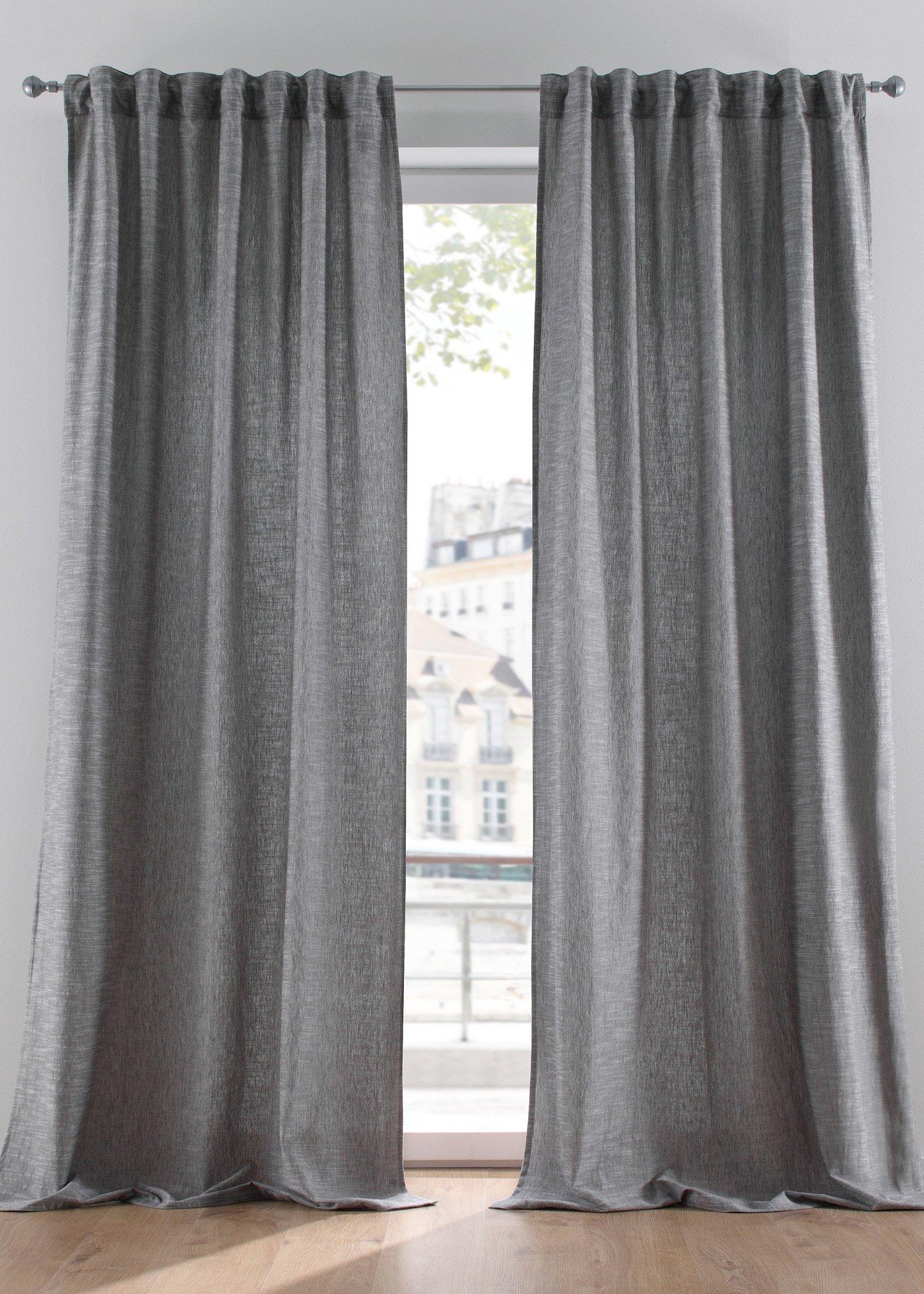 Panneau en coton bio aspect chiné (1 pce.)