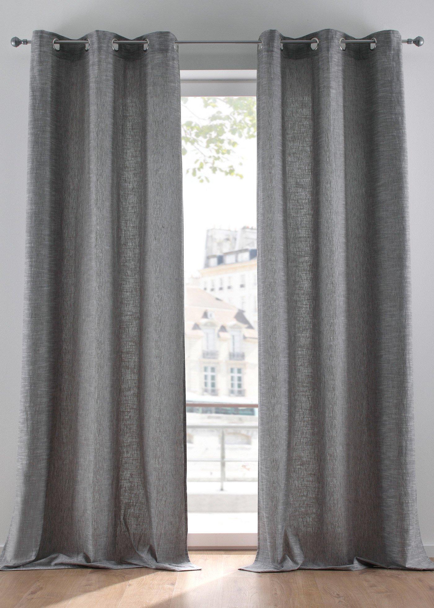 Panneau en coton bio aspect chiné (1 pce.)