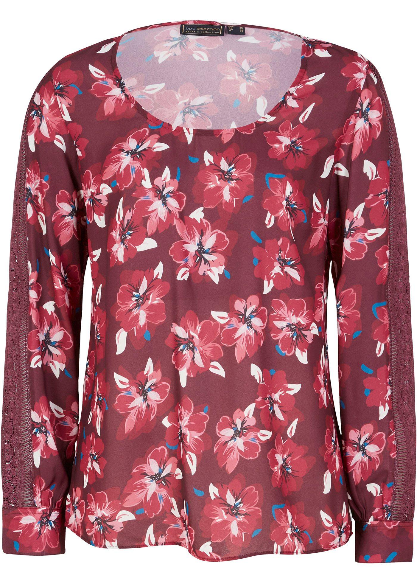 Tunique longue à dentelle