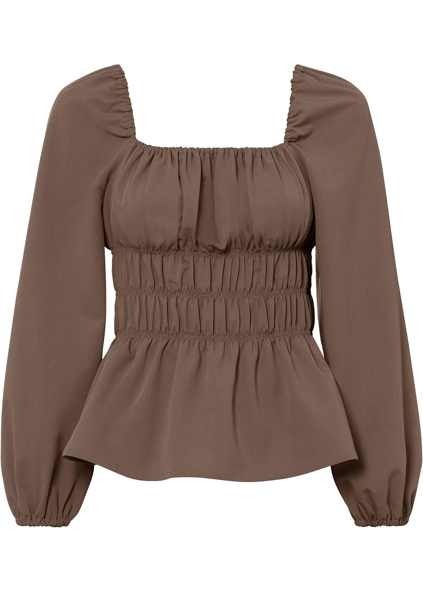 Chemisier avec fronces