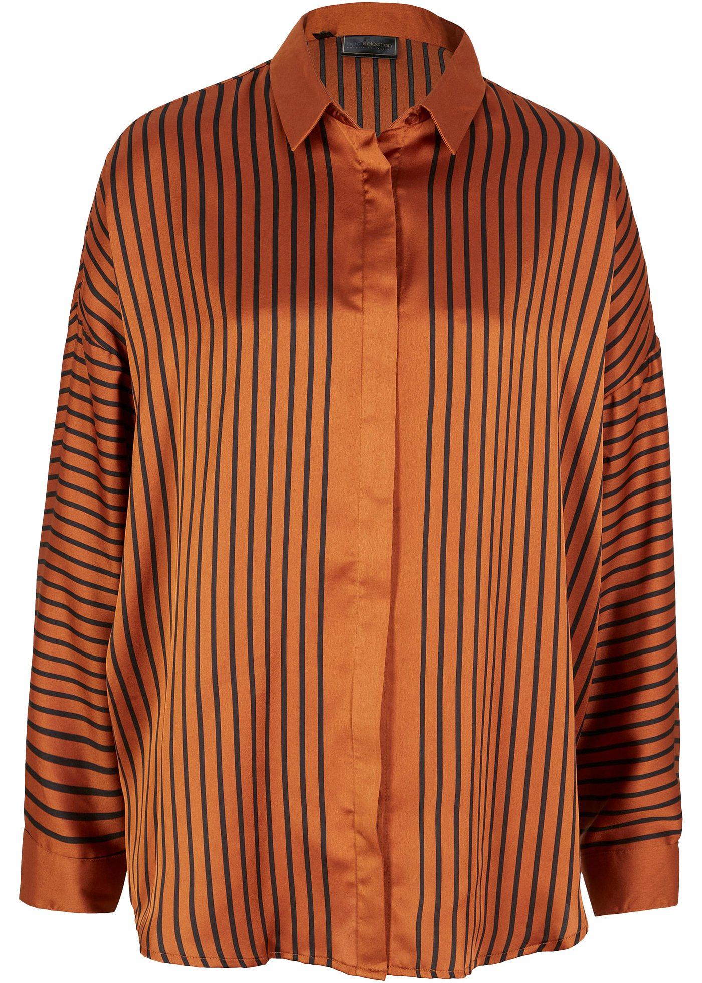 Chemisier oversize en satin