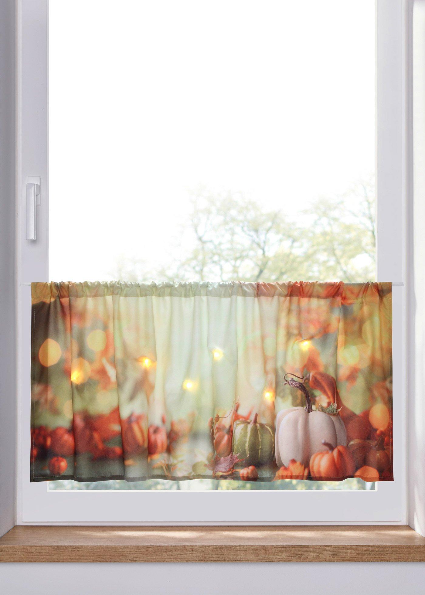 Image de Brise-bise LED avec motif automne