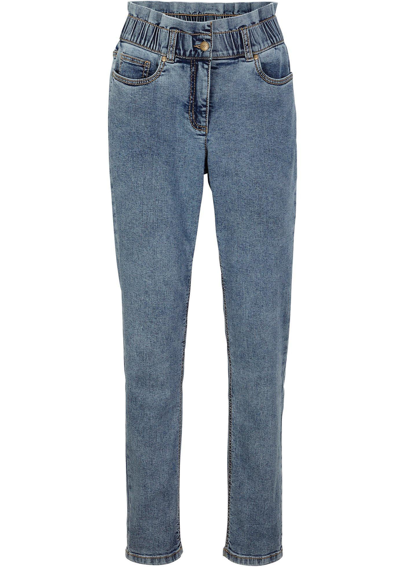 Jean avec taille confortable, Straight