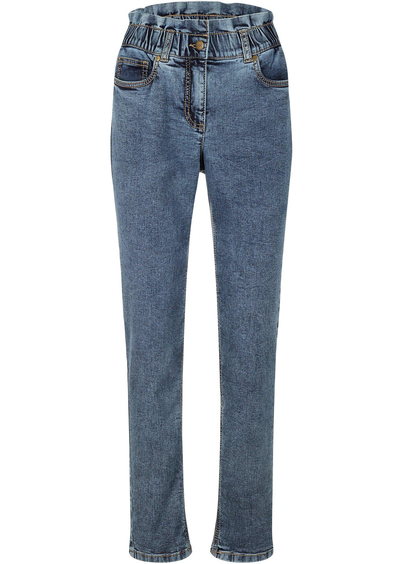 Jean avec taille confortable, Straight