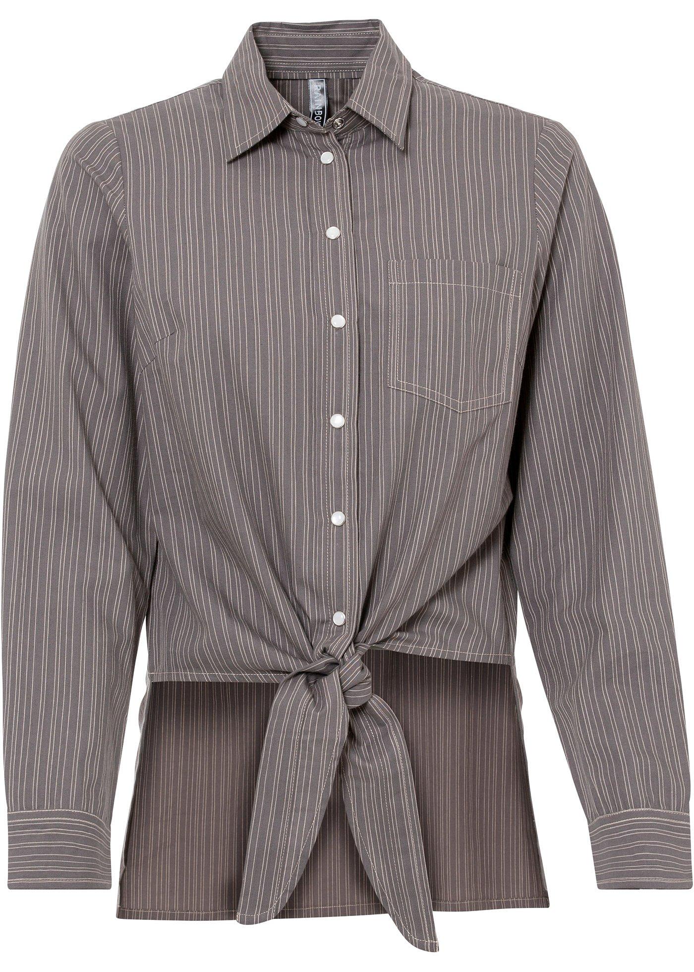 Chemisier avec détail nœud