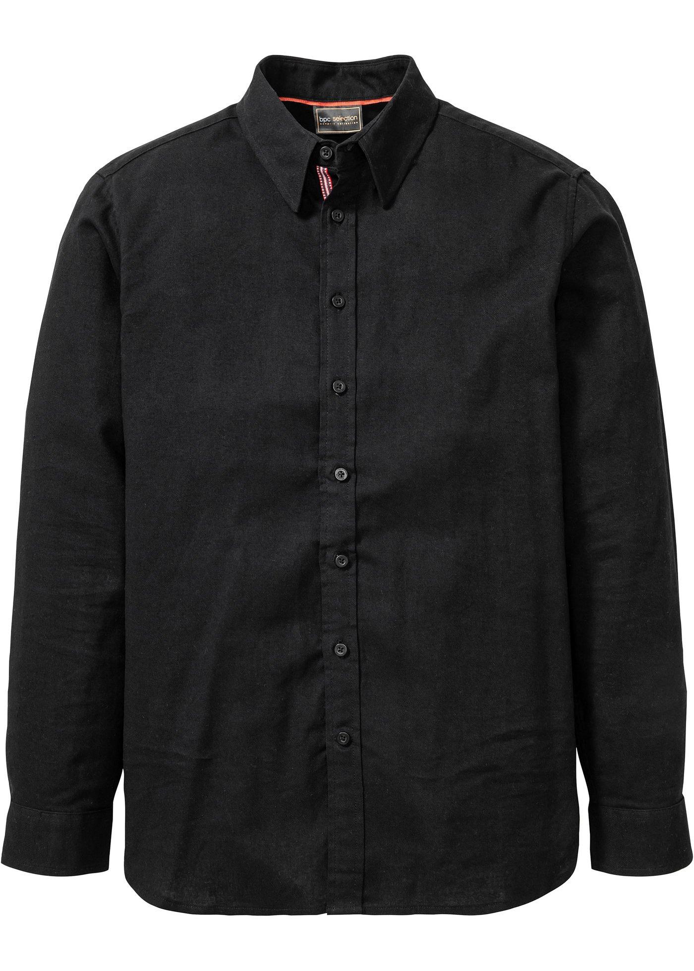 Chemise en flanelle, manches longues