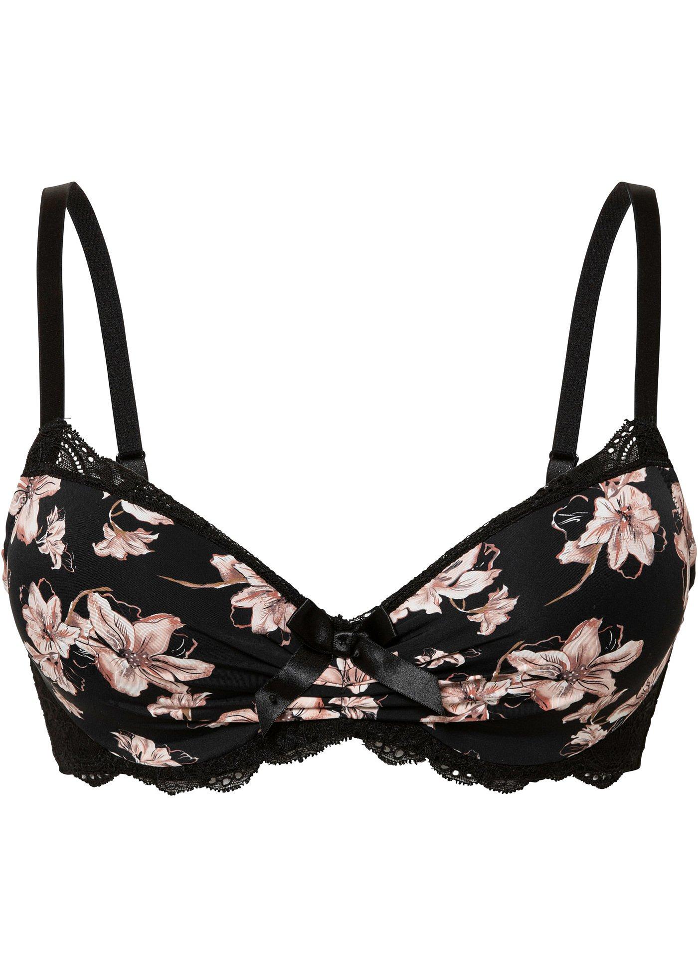 Soutien-gorge à coques et armatures avec matériau recyclé