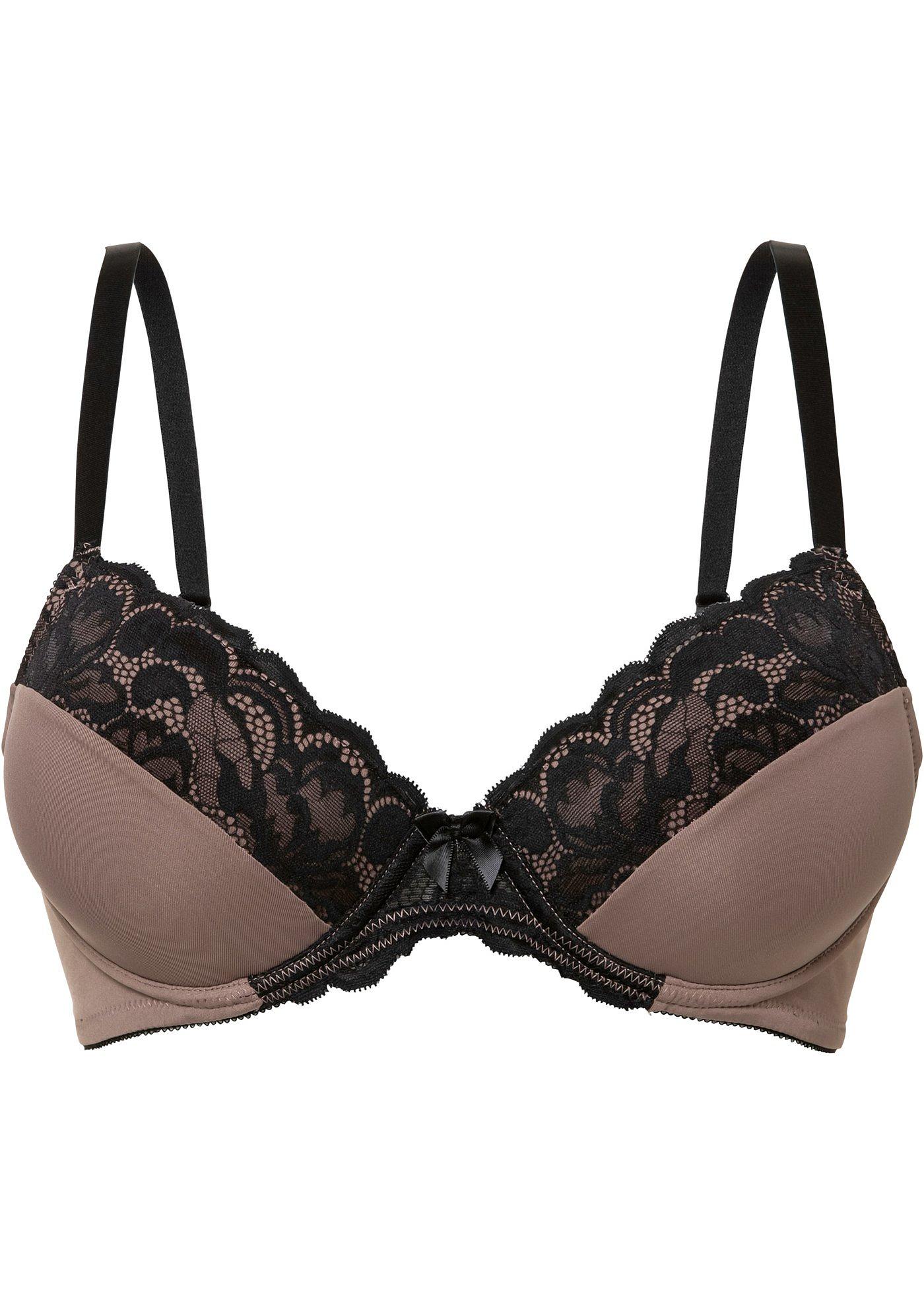 Soutien-gorge à coques et armatures avec matériau recyclé