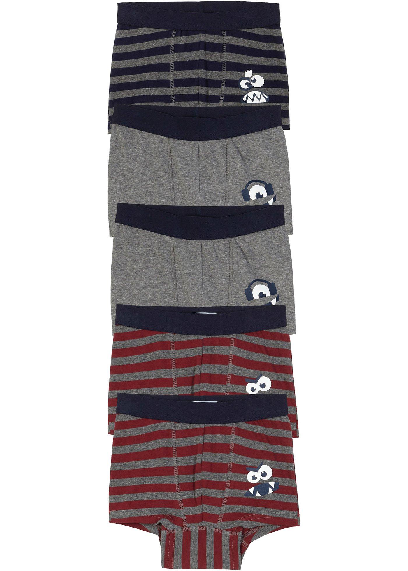 Lot de 5 boxers garçon