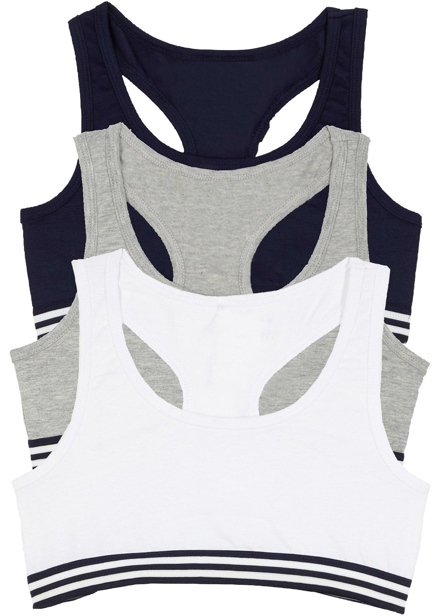 Lot de 3 brassières fille