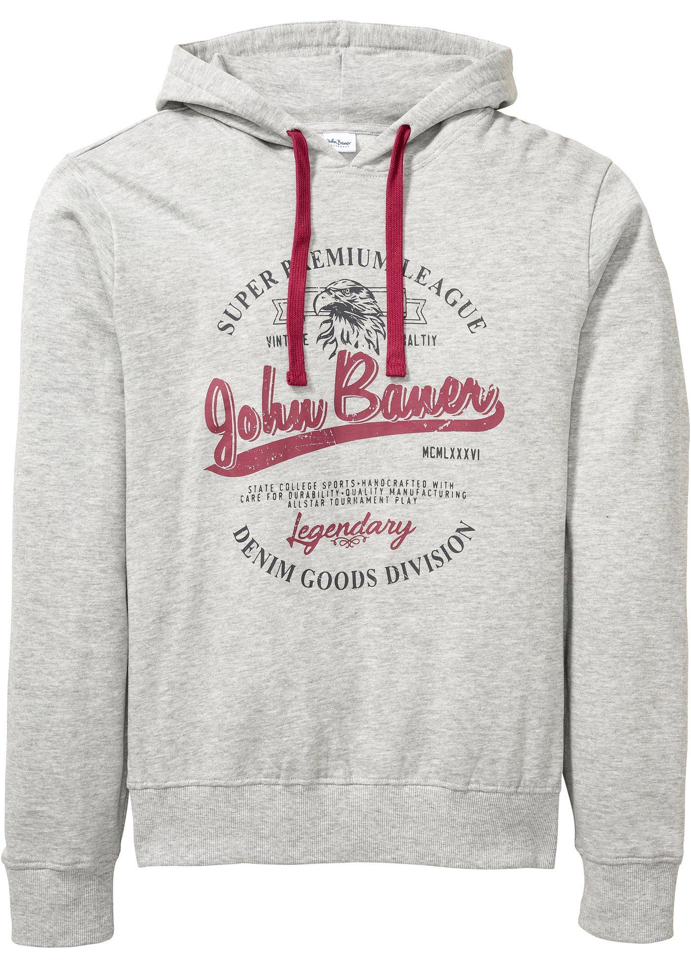 Sweat-shirt à capuche coupe confort