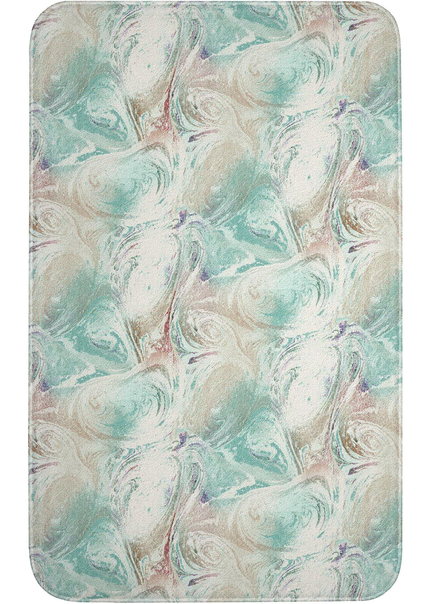 Tapis de salle de bain avec polyester recyclé