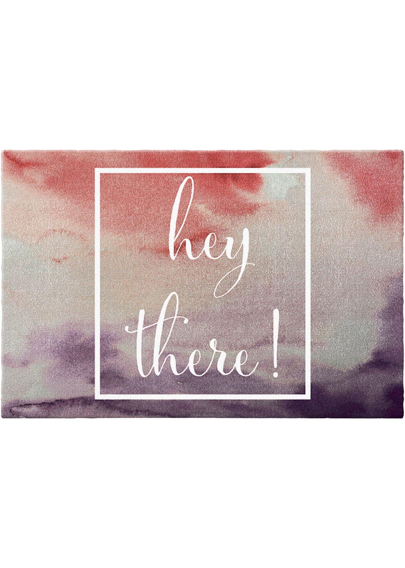 Tapis de protection avec message