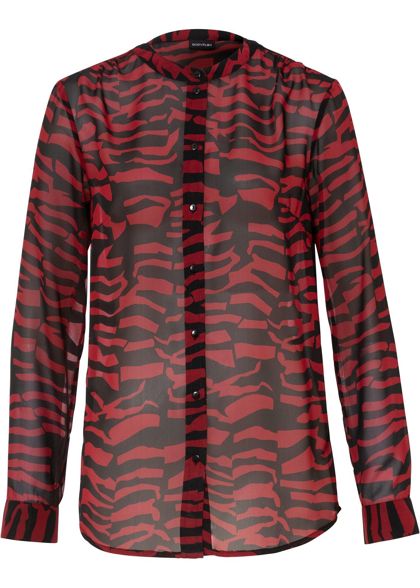 Chemisier en chiffon en polyester recyclé