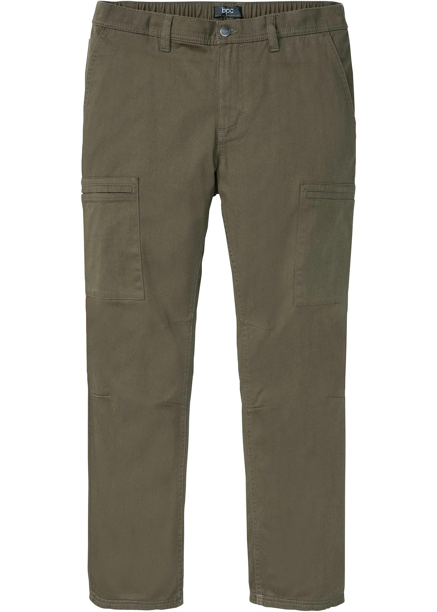 Pantalon thermo extensible avec poches cargo Regular Fit, Straight