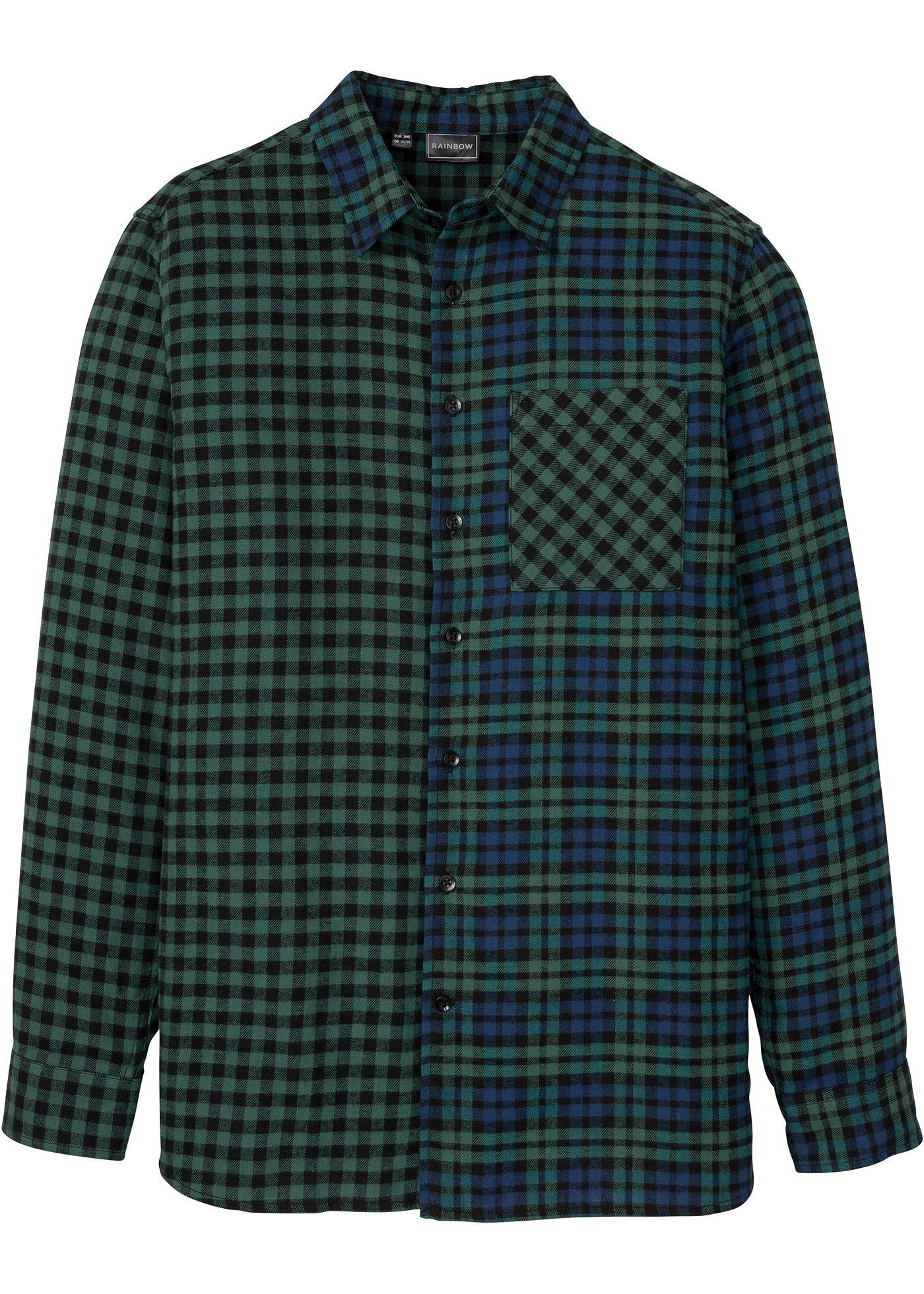 Chemise manches longues en flanelle