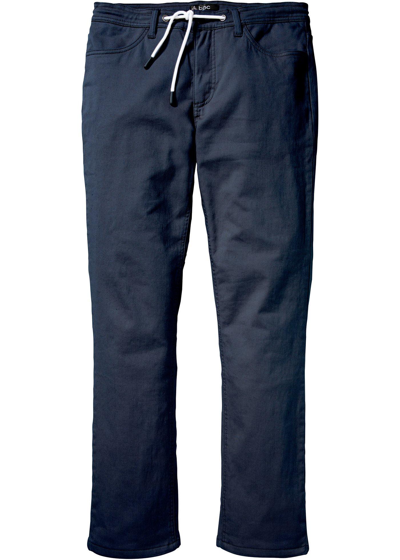 Pantalon thermo extensible coupe confort Regular Fit, Straight