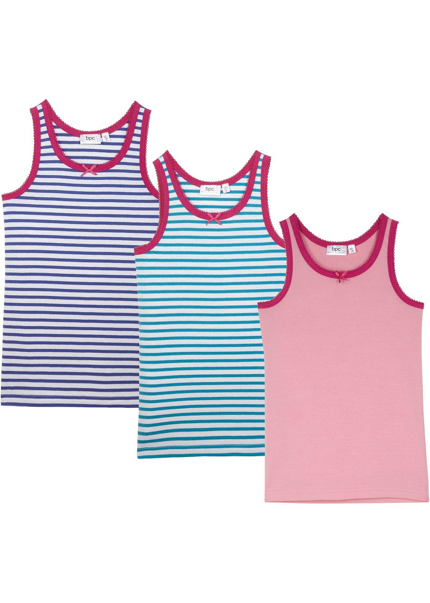 Lot de 3 tricots de peau fille