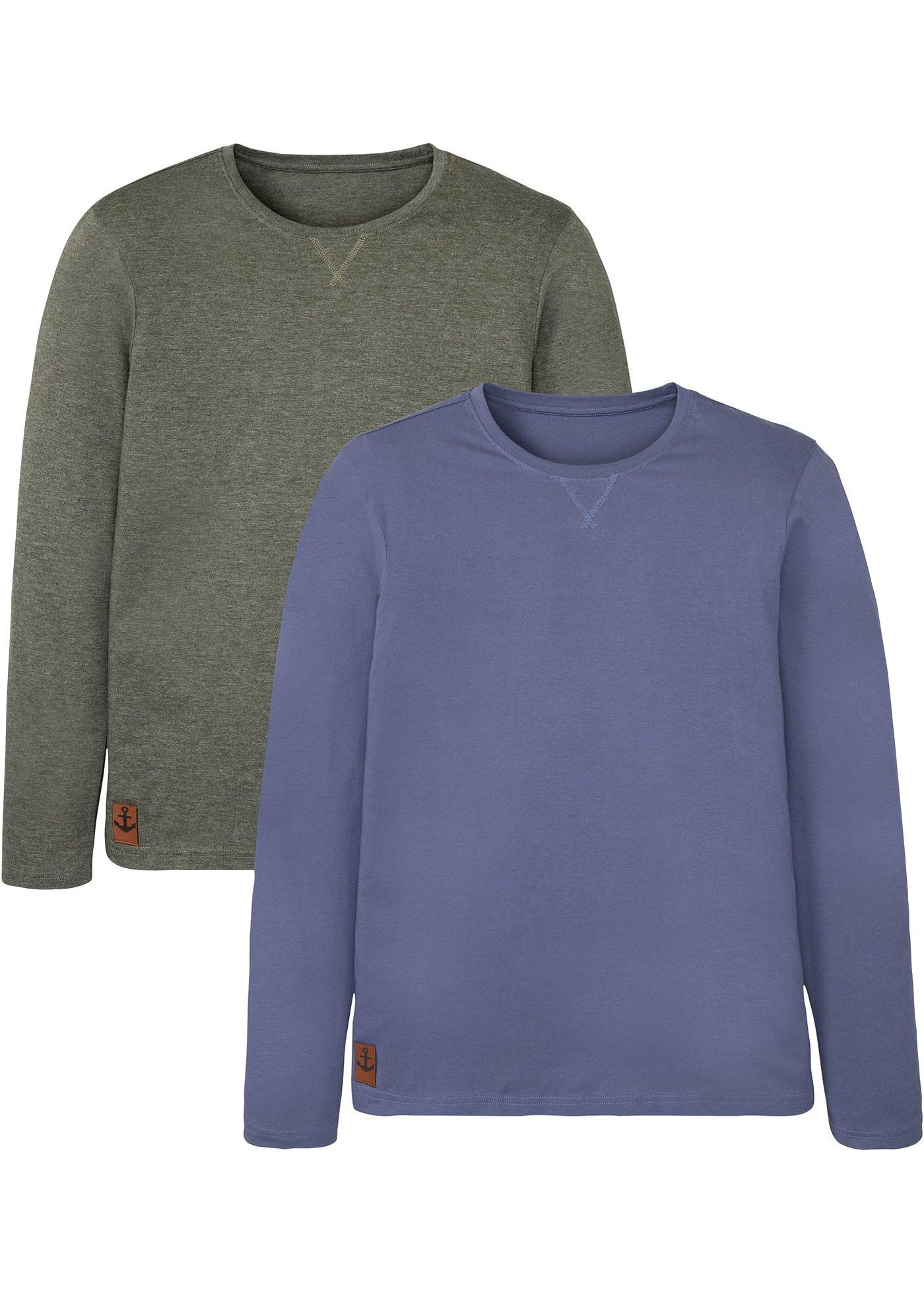 Lot de 2 T-shirts manches longues