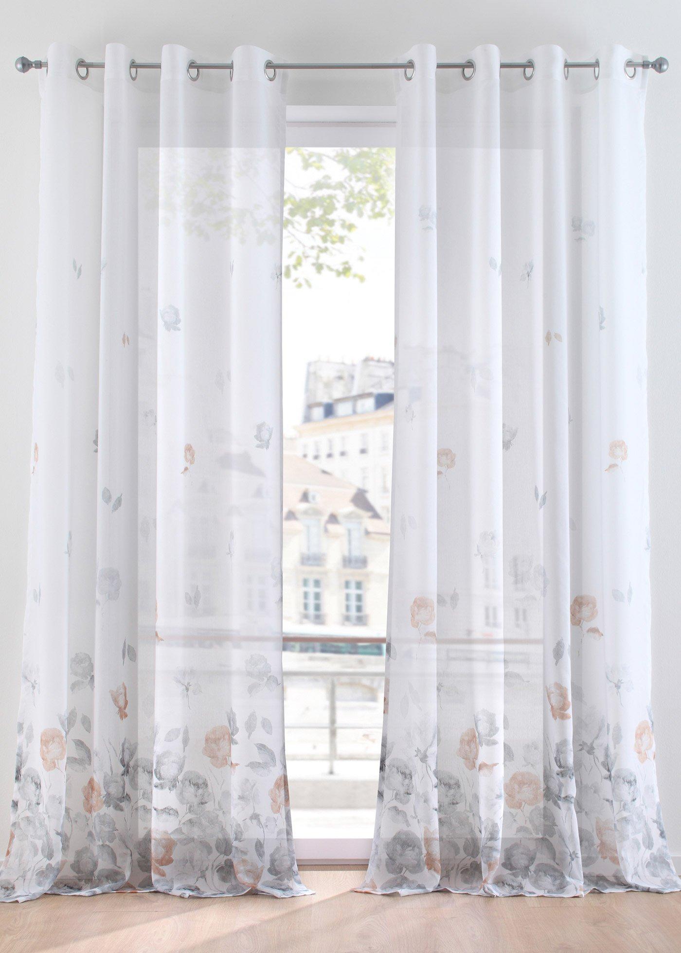 Voilage en polyester recyclé (1 pce.)