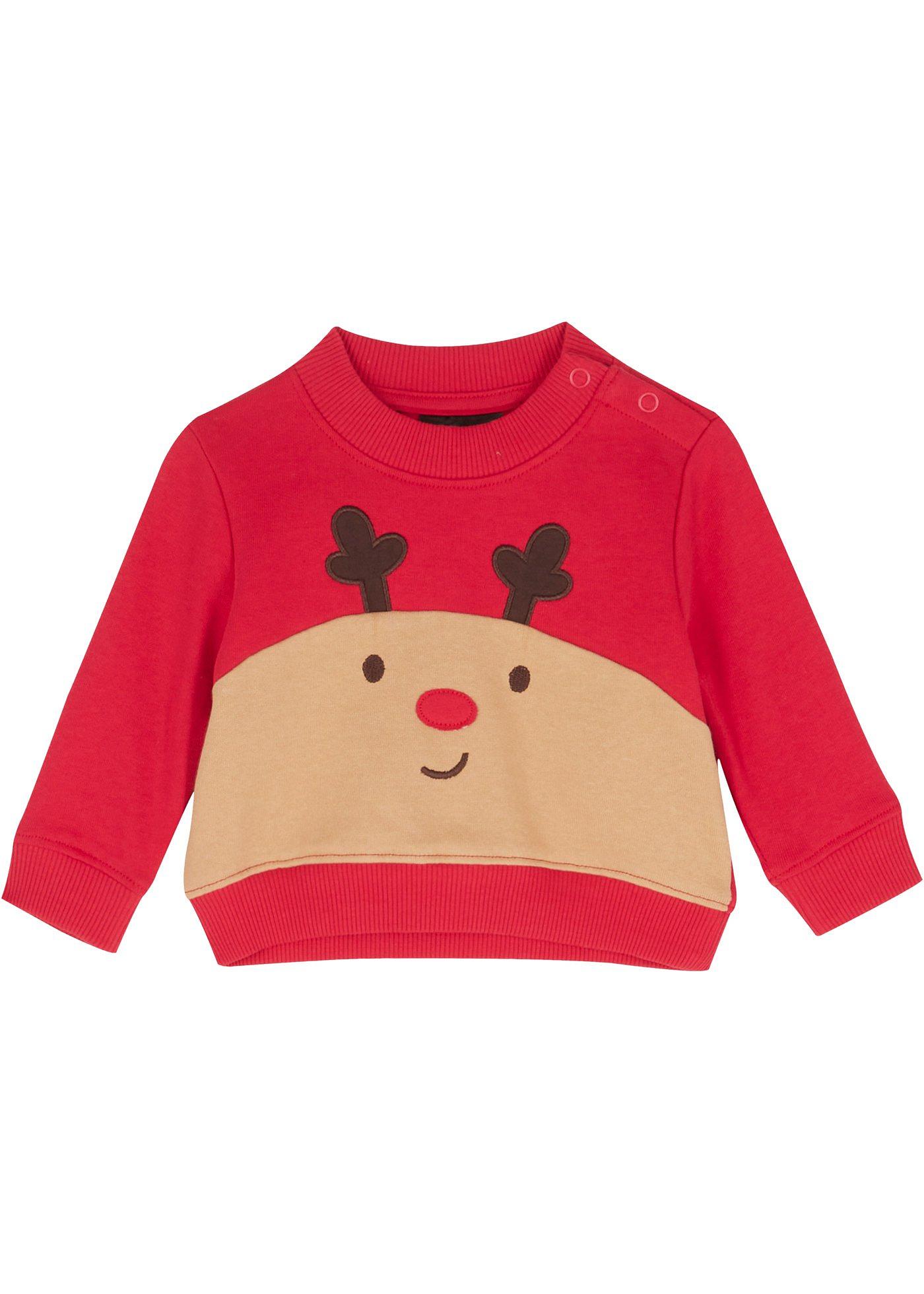 Sweat-shirt de Noël bébé en coton