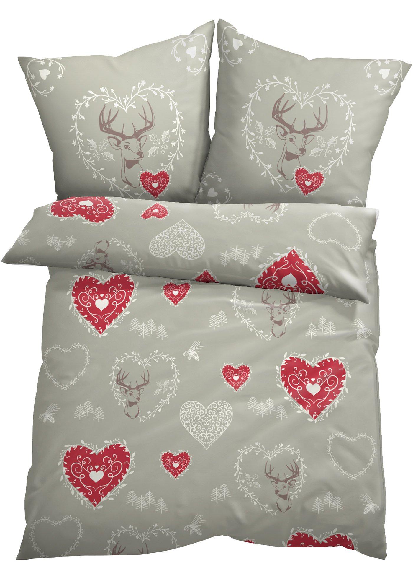 Parure de lit avec motif cerf
