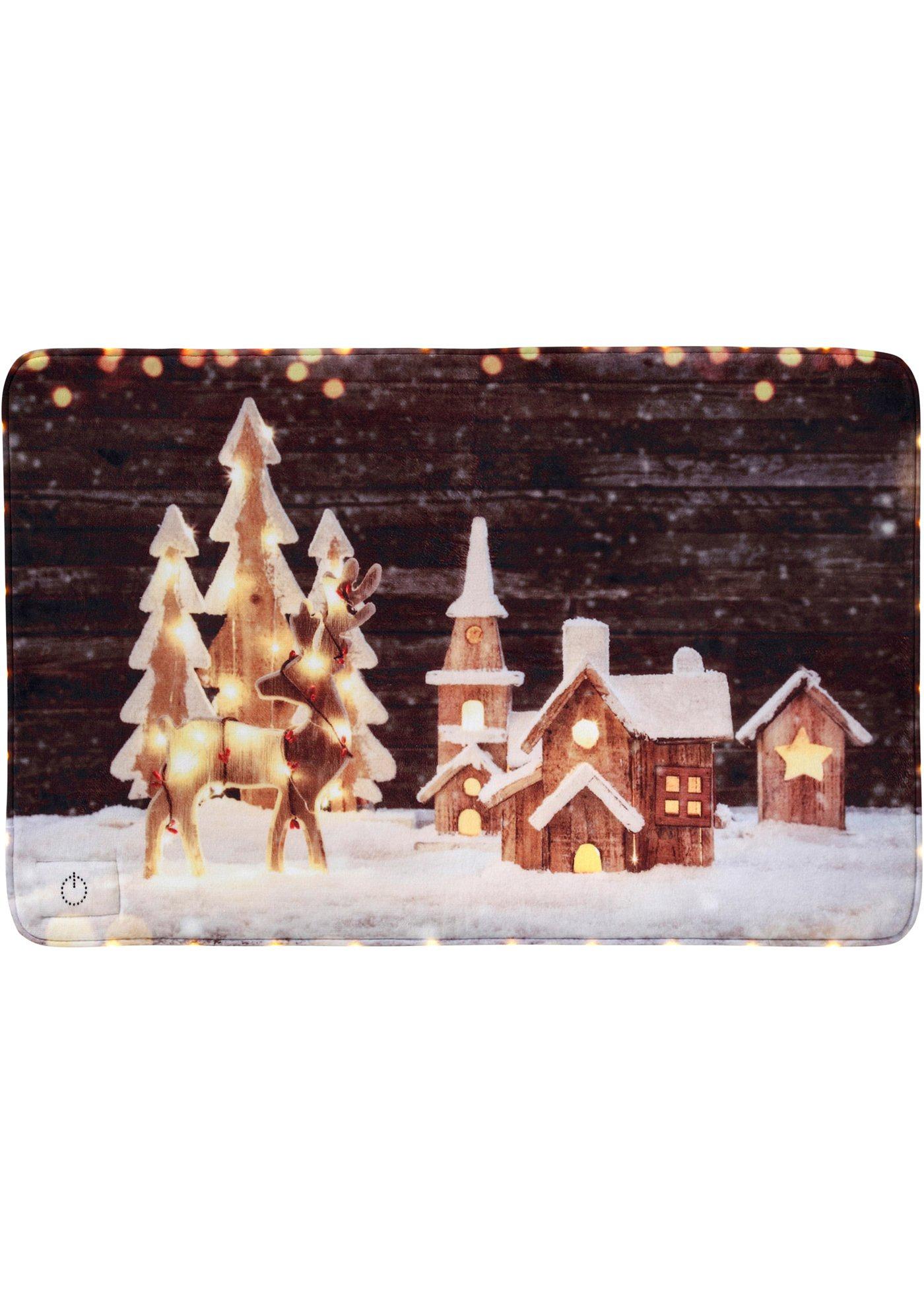 Tapis de protection LED motif Noël