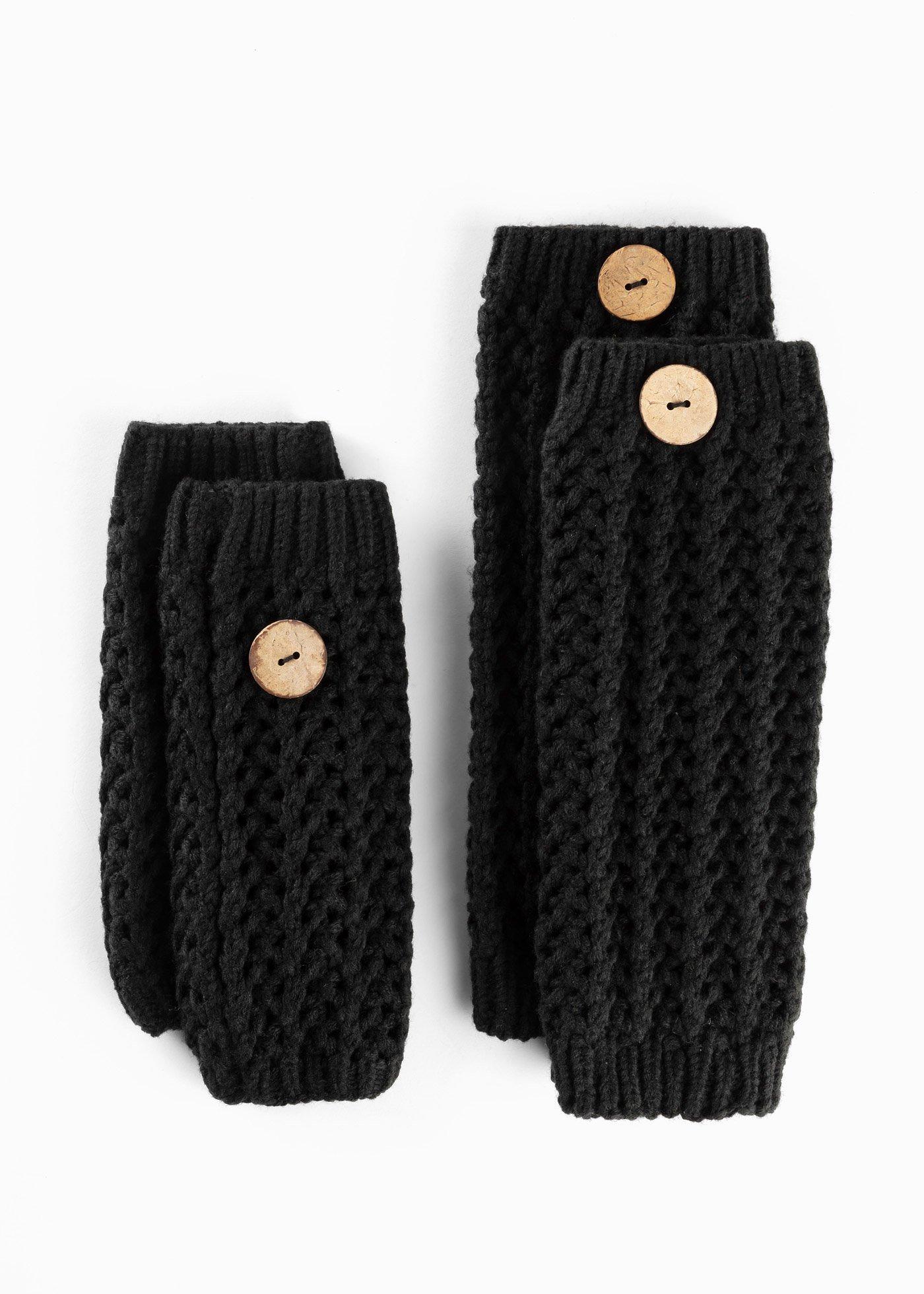 Guêtres à bras et guêtres à jambes (Ens. 4 pces.)