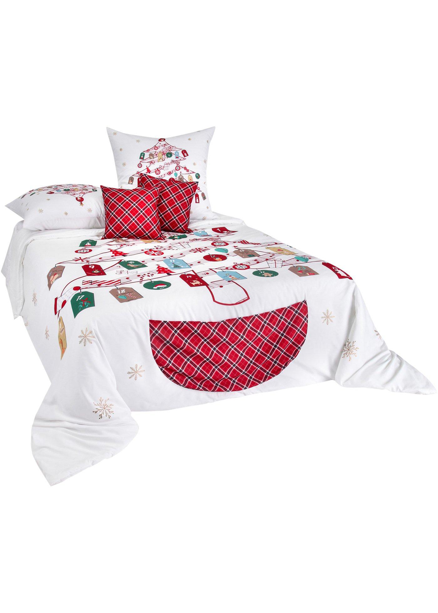 Couvre-lit avec calendrier de l'Avent