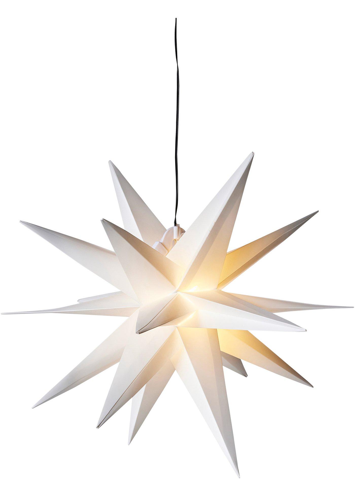 Déco suspendu à LED en forme d'étoile 3D