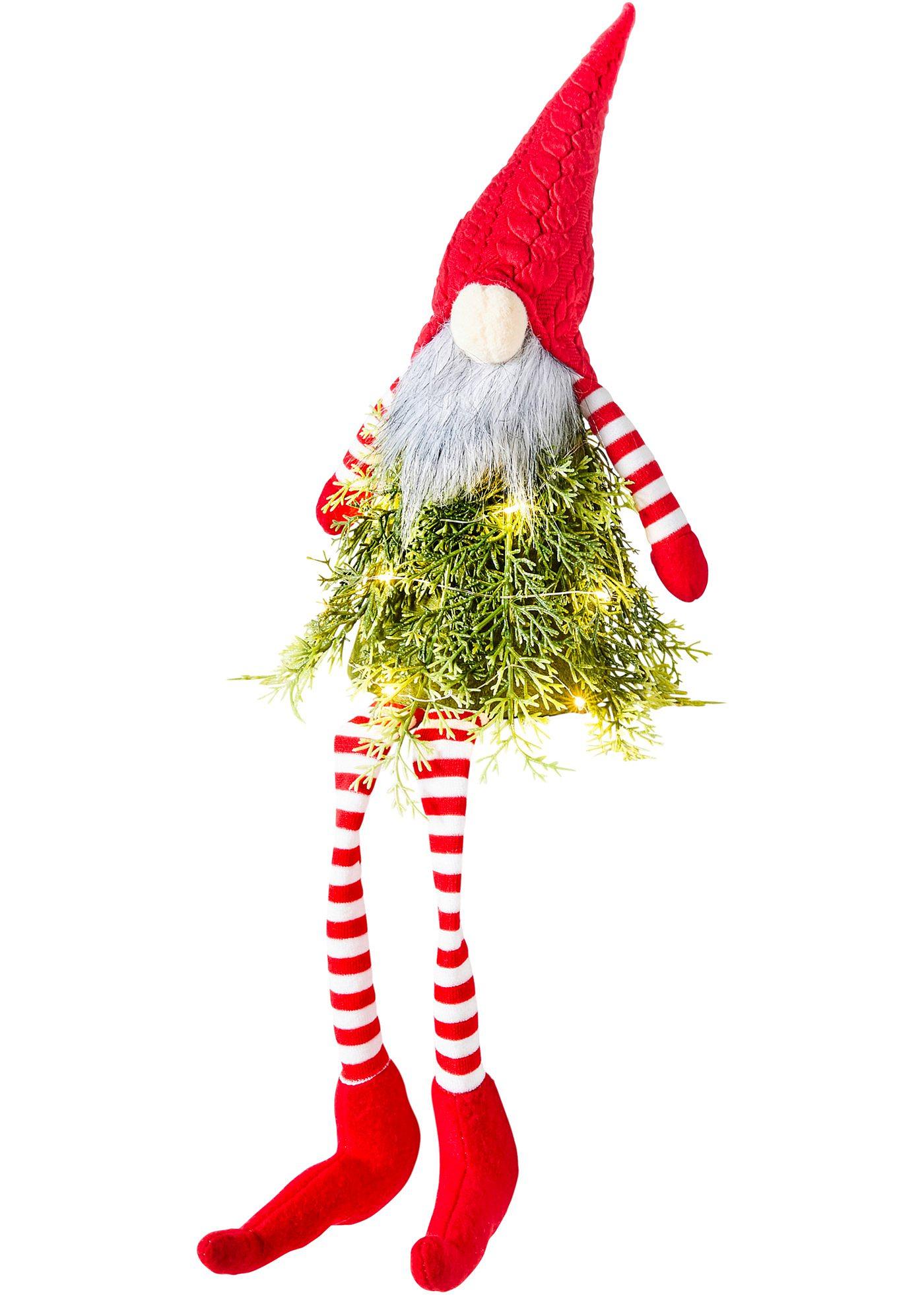 Figurine lutin sapin à LED