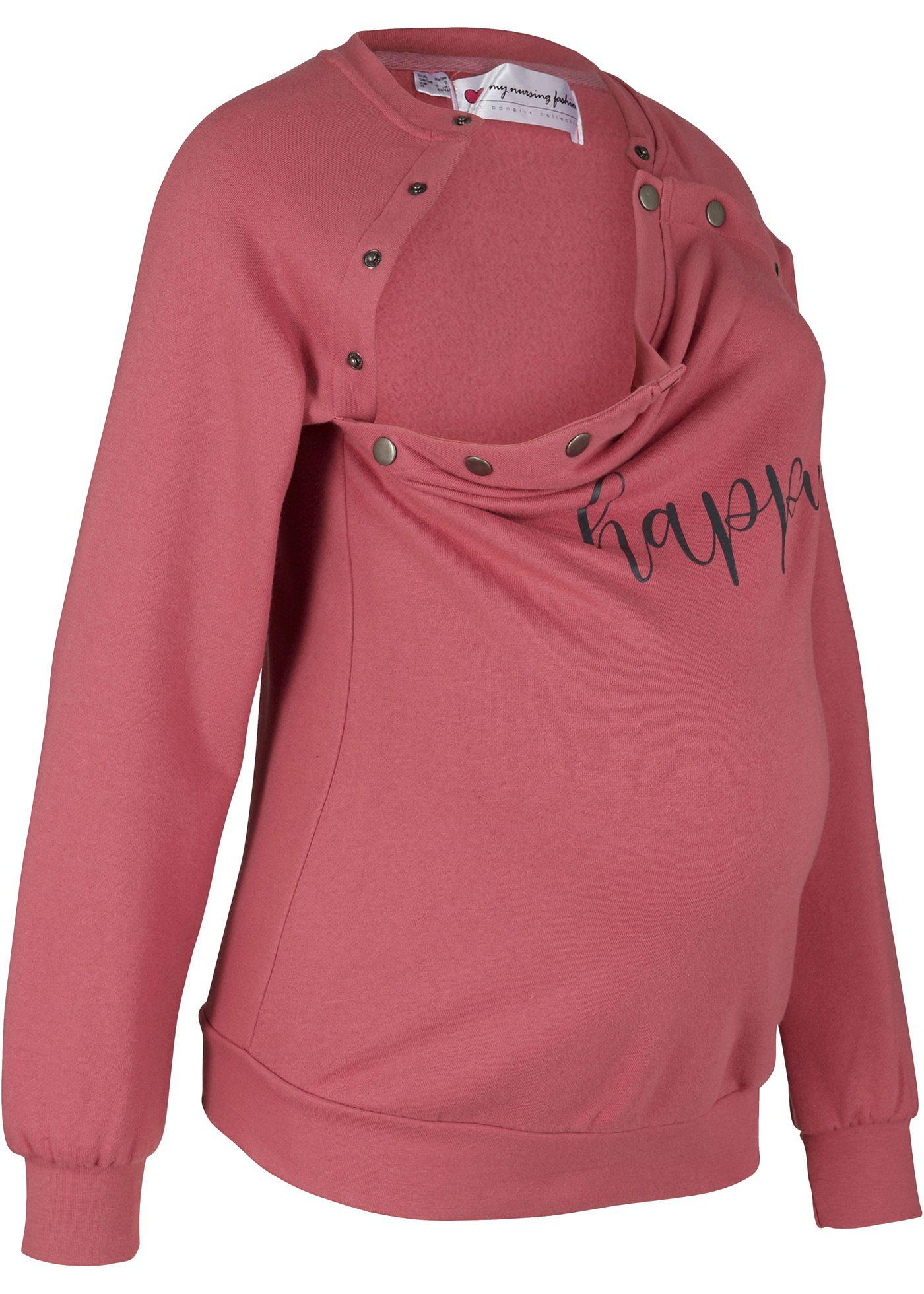 Sweat-shirt de grossesse et d'allaitement