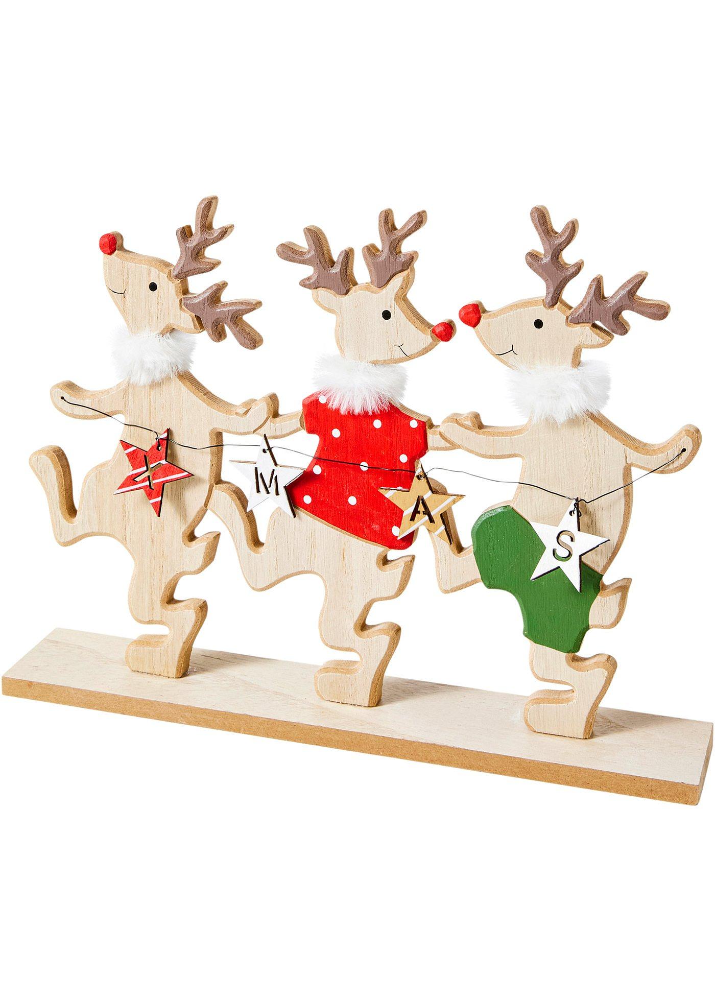 Figurines élans qui dansent