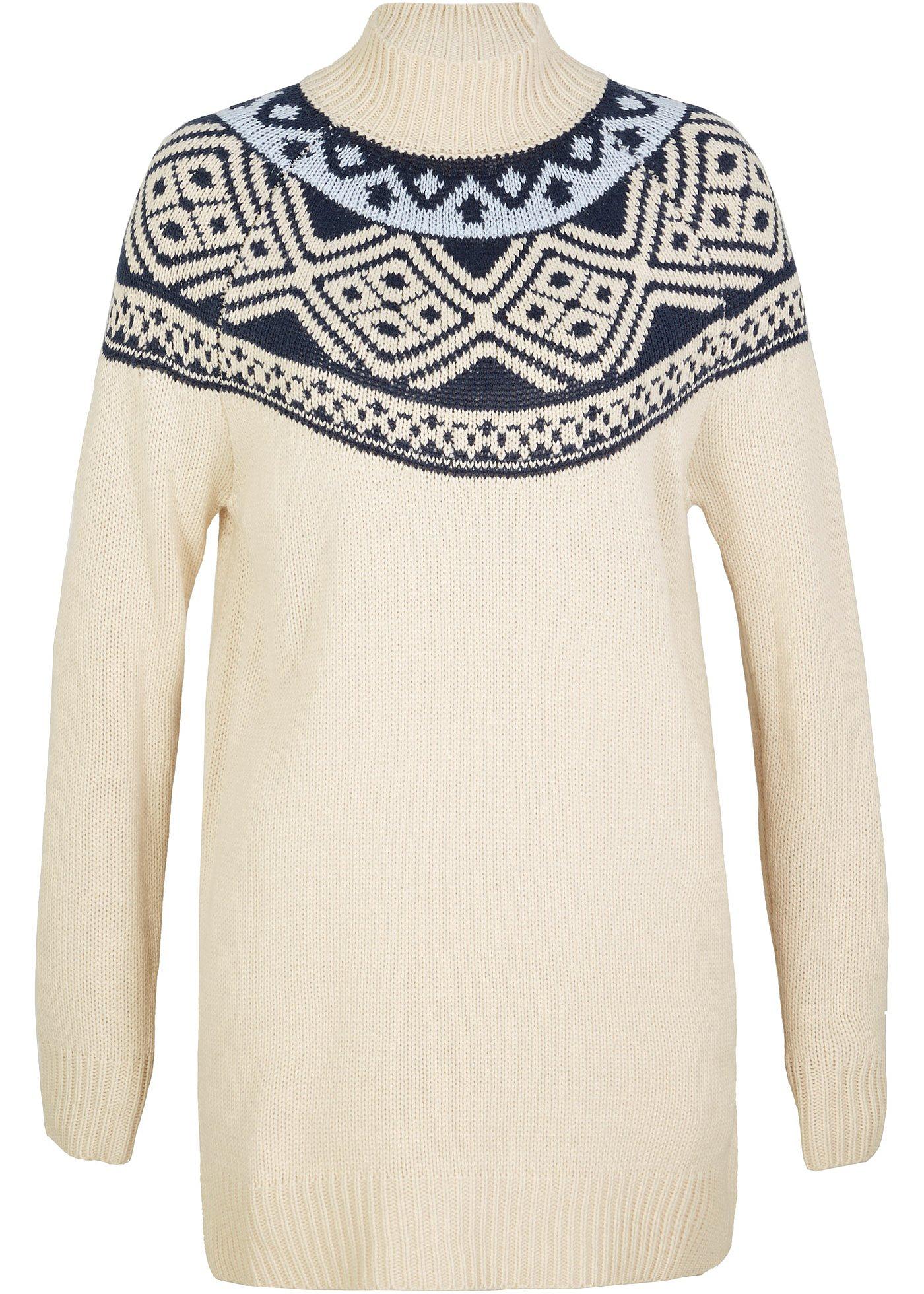 Pull norvégien avec fentes latérales