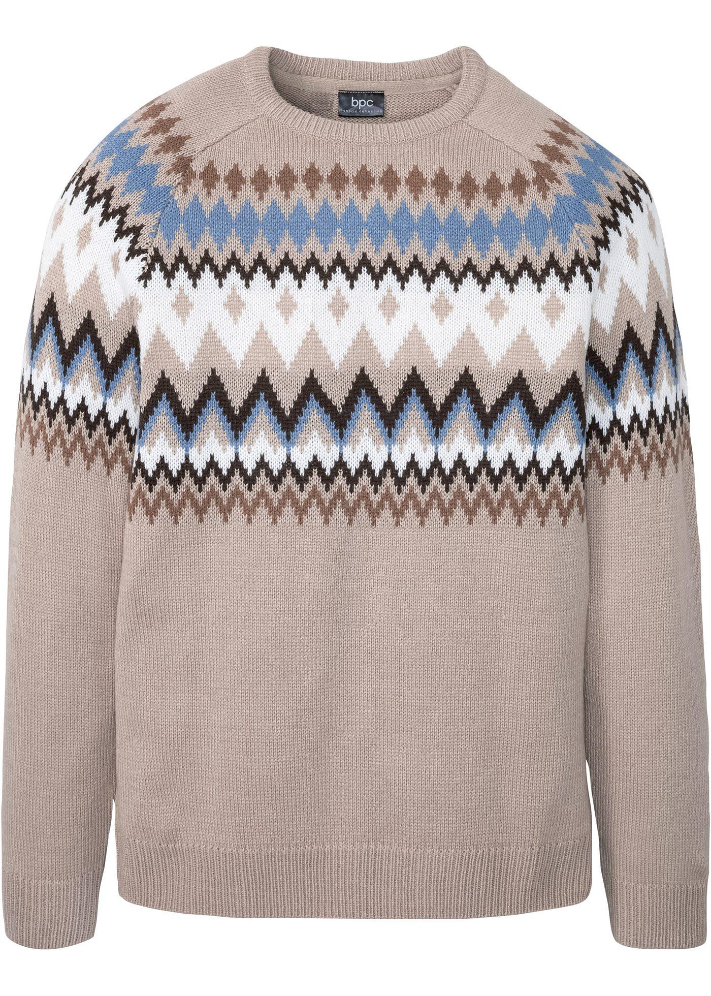 Pull norvégien avec polyacrylique recyclé