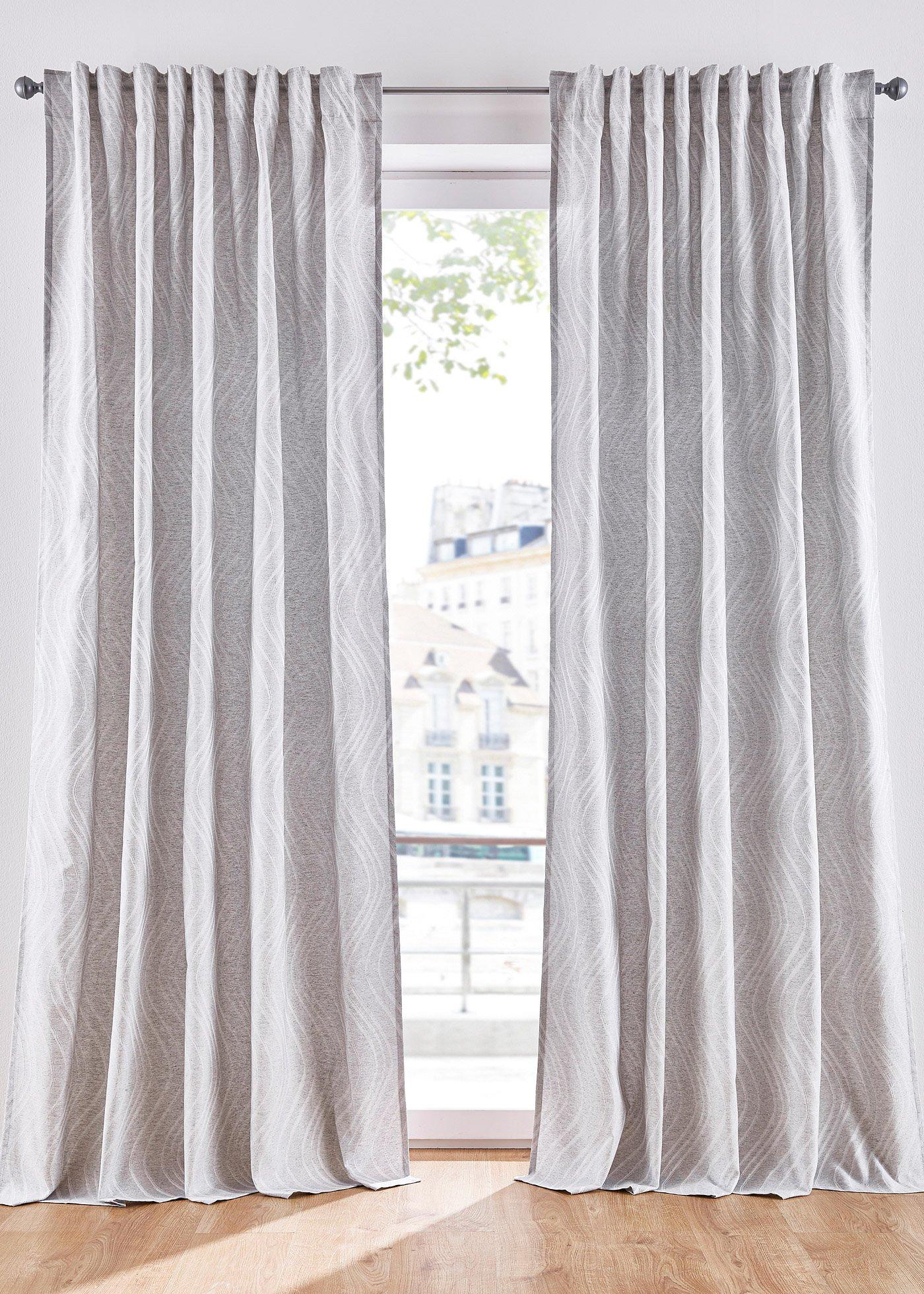 Panneau jacquard avec vagues (1 pce.)