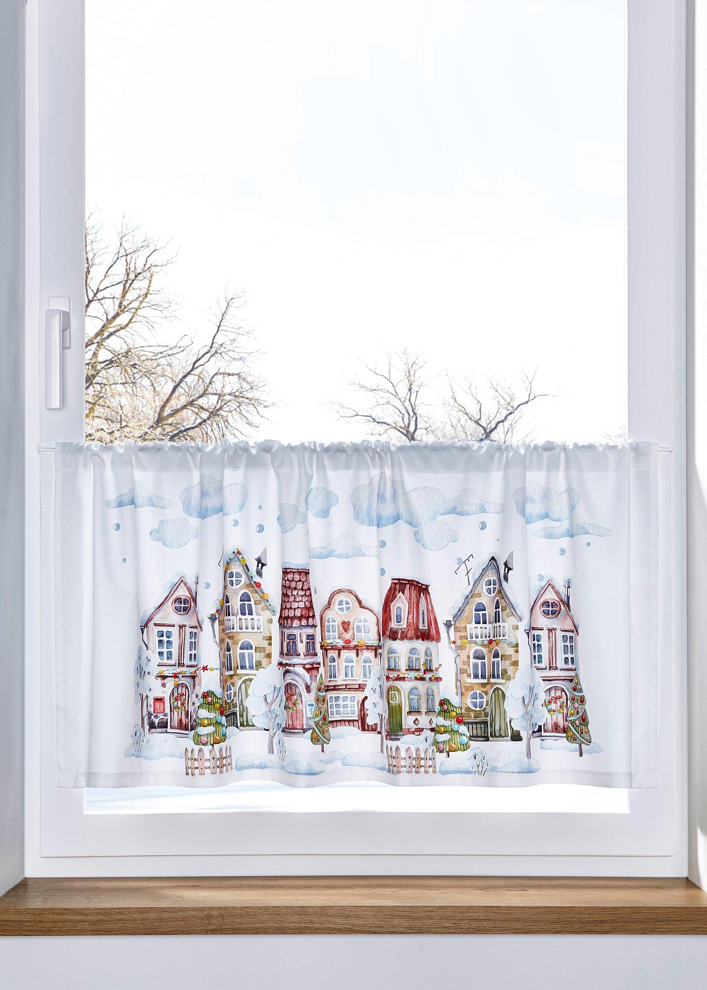 Brise-bise avec imprimé maison