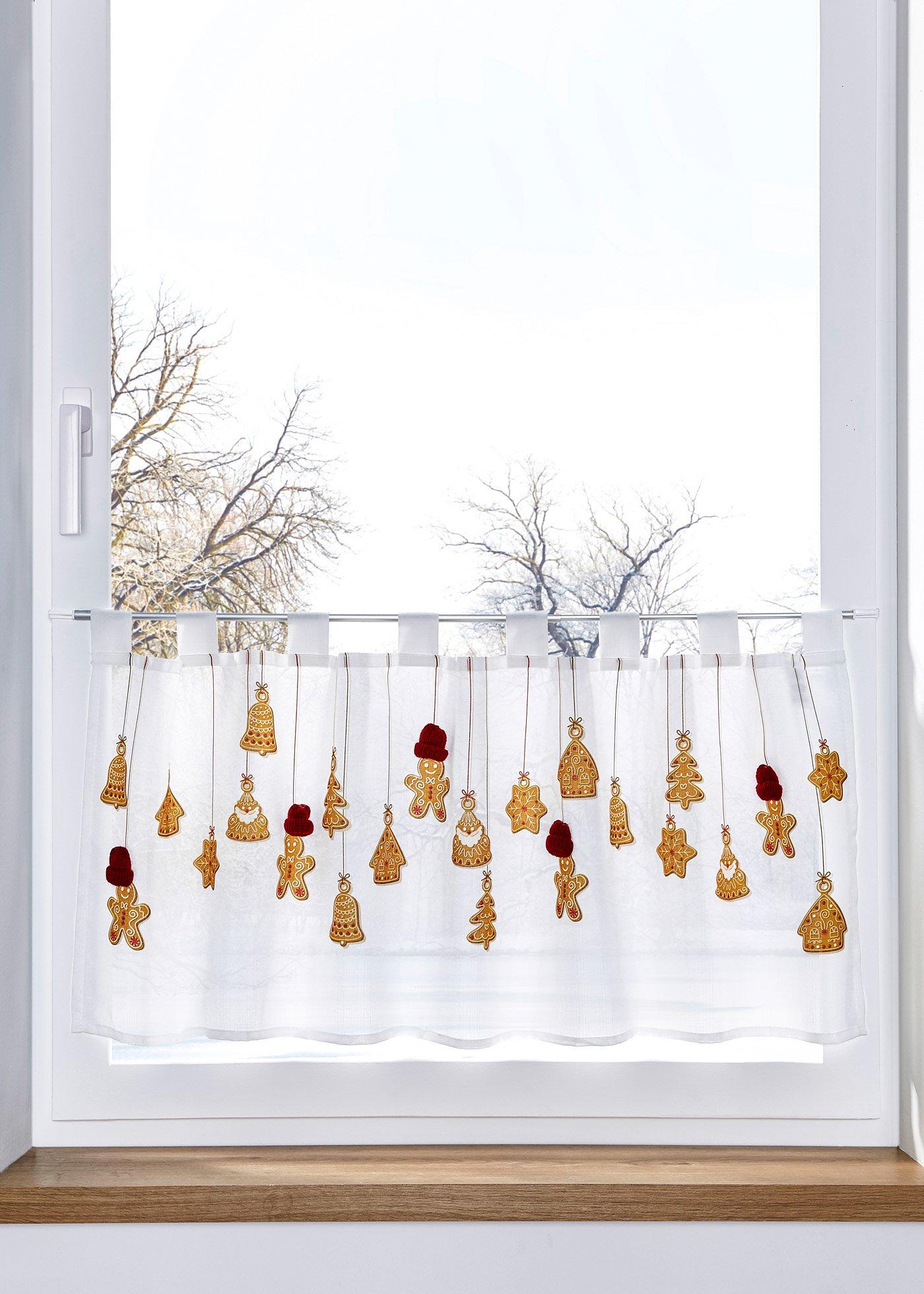 Brise-bise à imprimé sujets de pain d'épices