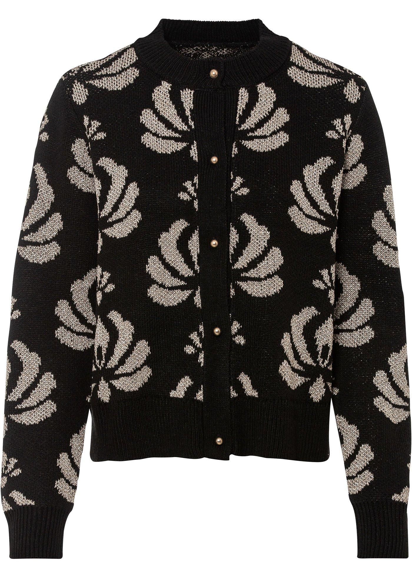 Gilet en maille avec effet brillant