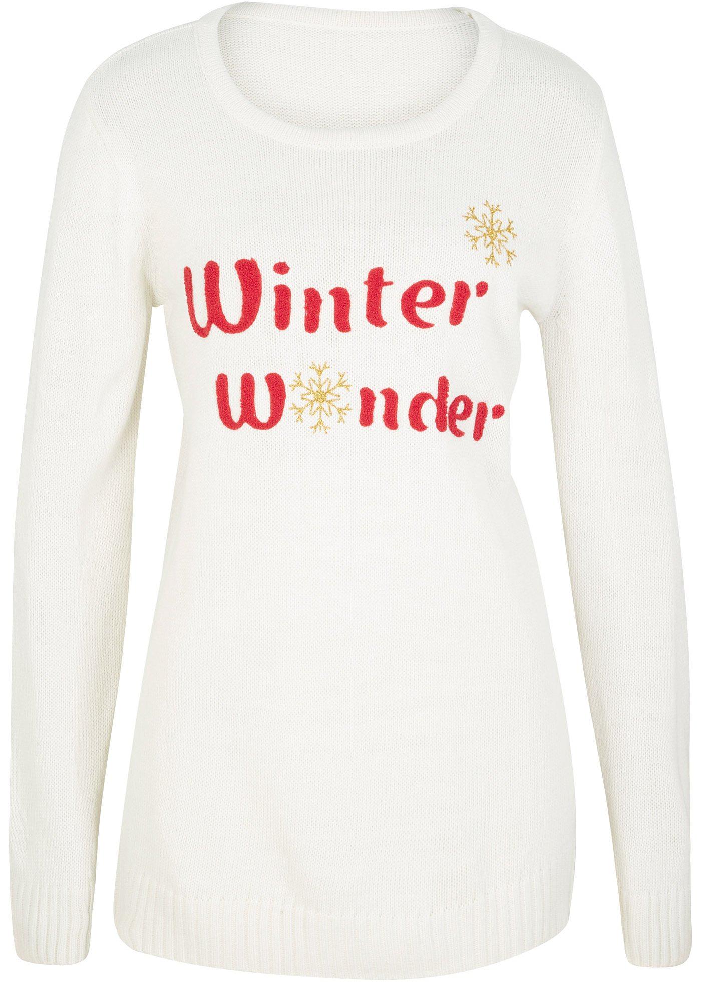 Pull avec imprimé brillant